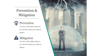 Prevention And Mitigation Ppt PowerPoint Presentation Deck