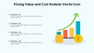Pricing Value And Cost Analysis Vector Icon Ppt Powerpoint Presentation File Ideas PDF