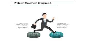 Problem Statement Problem Solution Ppt PowerPoint Presentation Visual Aids Gallery