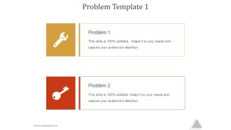 Problem Template 1 Ppt PowerPoint Presentation Summary