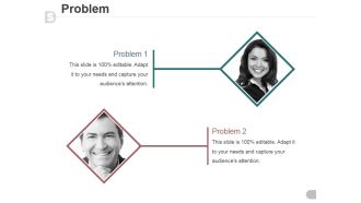 Problem Template 1 Ppt PowerPoint Presentation Visuals