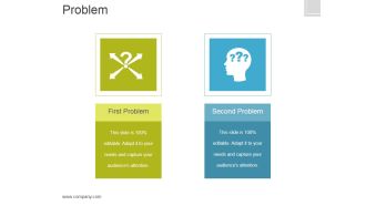 Problem Template 2 Ppt PowerPoint Presentation Slides