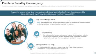 Problems Faced By The Company Agile IT Methodology In Project Management Introduction PDF