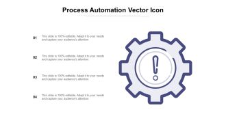Process Automation Vector Icon Ppt PowerPoint Presentation Slides Inspiration PDF