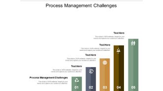 Process Management Challenges Ppt PowerPoint Presentation Slides Visuals Cpb