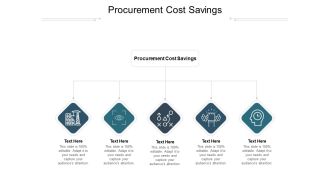 Procurement Cost Savings Ppt PowerPoint Presentation Model Introduction Cpb Pdf