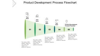 Product Development Process Flowchart Ppt PowerPoint Presentation Portfolio Graphics Template Cpb