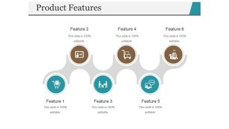 Product Features Template 2 Ppt PowerPoint Presentation Portfolio Graphics Template