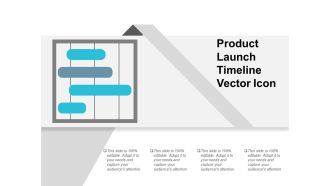 Product Launch Timeline Vector Icon Ppt PowerPoint Presentation Professional Backgrounds