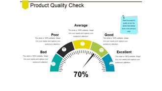 Product Quality Check Ppt PowerPoint Presentation Gallery Clipart Images