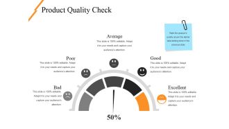Product Quality Check Ppt PowerPoint Presentation Professional Slideshow
