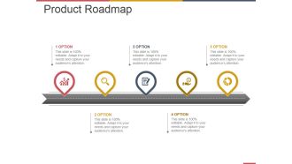 Product Roadmap Ppt PowerPoint Presentation Layouts Background