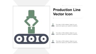 Production Line Vector Icon Ppt PowerPoint Presentation Portfolio Maker