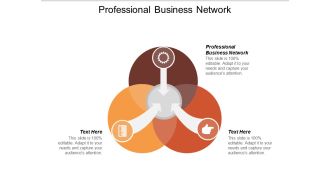 Professional Business Network Ppt PowerPoint Presentation Model Design Templates