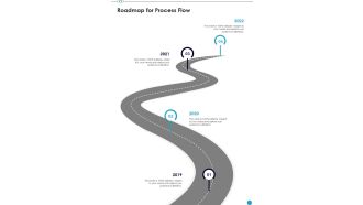 Professional Musician Proposal Roadmap For Process Flow One Pager Sample Example Document
