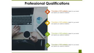 Professional Qualifications Ppt PowerPoint Presentation Show Slide Portrait