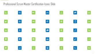 Professional Scrum Master Certification Icons Slide Ppt Pictures Styles PDF