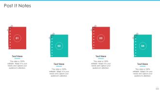 Professional Scrum Master Process IT Post It Notes Sample PDF