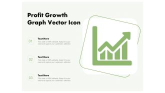Profit Growth Graph Vector Icon Ppt PowerPoint Presentation Gallery Icon