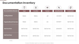 Project Assistance Templates Bundle Documentation Inventory Ppt Icon Outline PDF