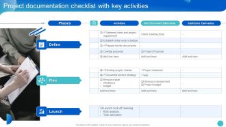 Project Communication Management Bundle Project Documentation Checklist With Key Activities Information PDF