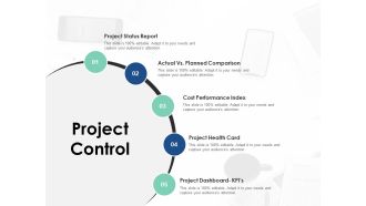 Project Control Ppt PowerPoint Presentation Outline Infographic Template