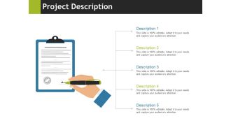 Project Description Ppt PowerPoint Presentation Gallery Brochure