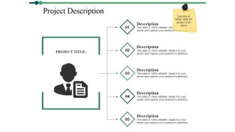 Project Description Ppt PowerPoint Presentation Layouts Backgrounds