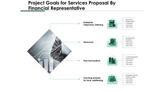 Project Goals For Services Proposal By Financial Representative Structure PDF