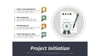 Project Initiation Ppt PowerPoint Presentation Layouts Backgrounds