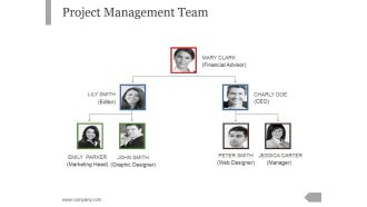 Project Management Team Template 2 Ppt PowerPoint Presentation Samples