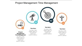 Project Management Time Management Ppt PowerPoint Presentation Infographics Slide Download Cpb
