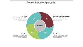 Project Portfolio Application Ppt PowerPoint Presentation Infographic Template Layout Ideas Cpb