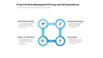 Project Portfolio Management Process With Set Expectations Ppt PowerPoint Presentation Model Deck