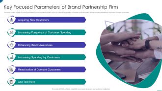Project Schedule And Cost Management Bundle Key Focused Parameters Of Brand Partnership Firm Portrait PDF