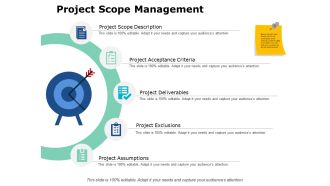 Project Scope Management Ppt PowerPoint Presentation Styles Slides