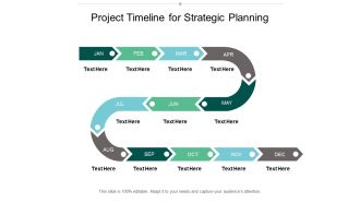 Project Timeline For Strategic Planning Ppt Powerpoint Presentation Infographic Template Professional