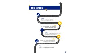 Proposal For Special Investigation Project Roadmap One Pager Sample Example Document