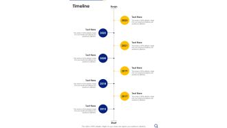 Proposal For Special Investigation Project Timeline One Pager Sample Example Document