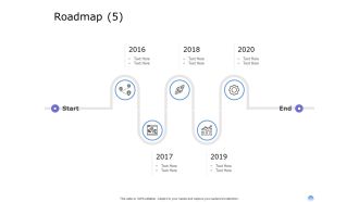 Proposal To Brand Company Professional Services Roadmap 2016 To 2020 Professional PDF