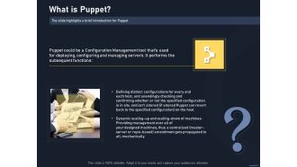 Puppet Tool For Server Configuration Administration What Is Puppet Download PDF