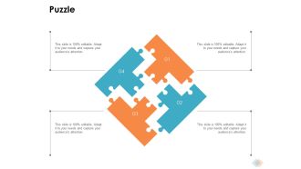 Puzzle Ppt PowerPoint Presentation Model Display