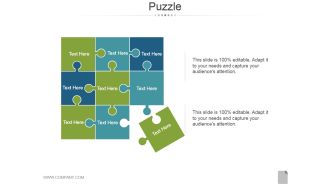 Puzzle Ppt PowerPoint Presentation Samples