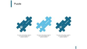 Puzzle Ppt PowerPoint Presentation Slides Example