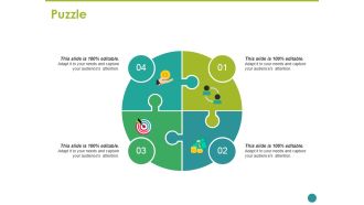 Puzzle Ppt PowerPoint Presentation Summary Maker