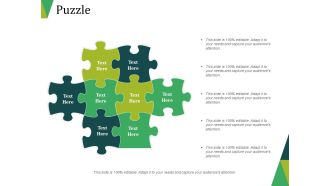 Puzzle Ppt PowerPoint Presentation Summary Sample