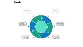 Puzzle Problem Solution Ppt PowerPoint Presentation Outline Master Slide