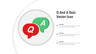Q And A Quiz Vector Icon Ppt PowerPoint Presentation Summary Infographics PDF