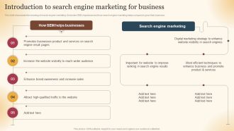 Qualified Traffic Generation Through Search Engines Introduction To Search Engine Marketing Microsoft PDF