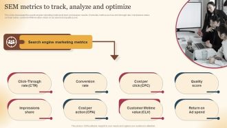 Qualified Traffic Generation Through Search Engines Sem Metrics To Track Analyze And Optimize Rules PDF